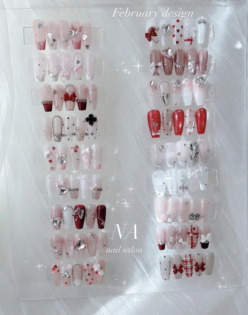 冬コース バレンタインデザイン