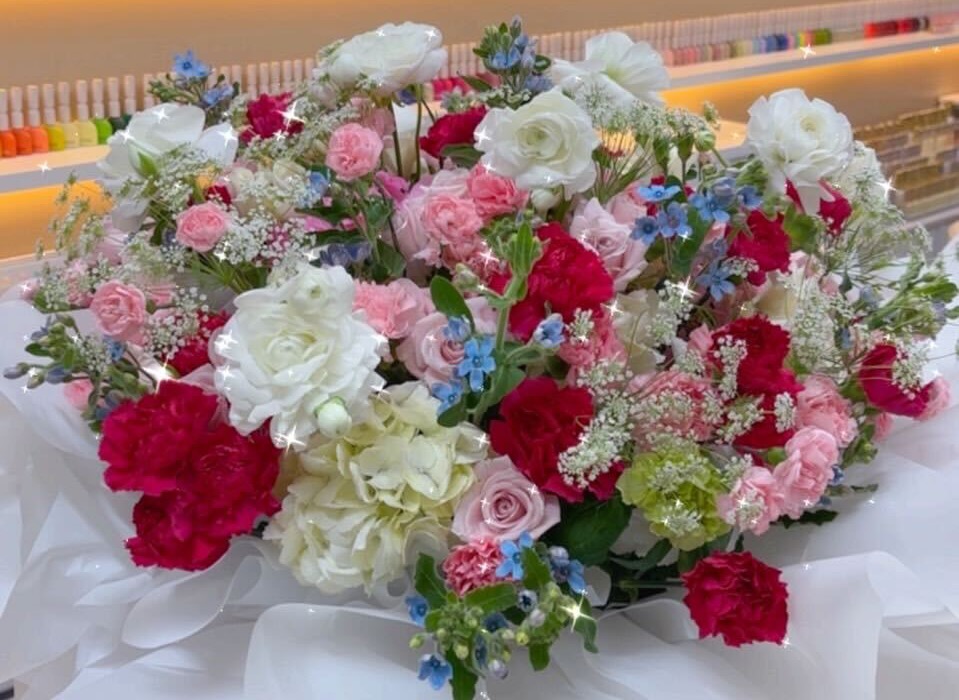 2周年イベントスタート！オーナーからお祝いのお花